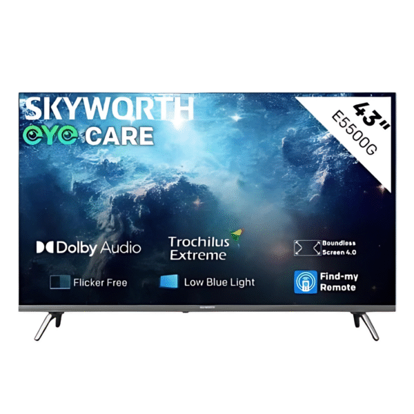 43″Skyworth-43E5500G HD Google TV