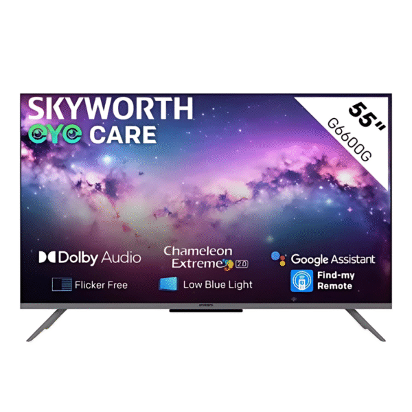 55″Skyworth-55G6600G UHD Google TV