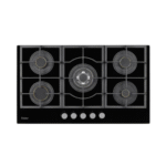 Haier 5 burner Hob HCC-529DGG (5 Burner Tempered Glass Hob )