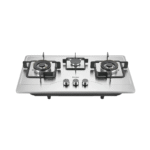 Haier 3 burner Hob HCC-632DGS (3 Burner Tempered Glass Hob ) - Image 2