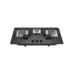 Haier 3 burner Hob HCC-632DGG-L (3 Burner Tempered Glass Hob ) - Image 2