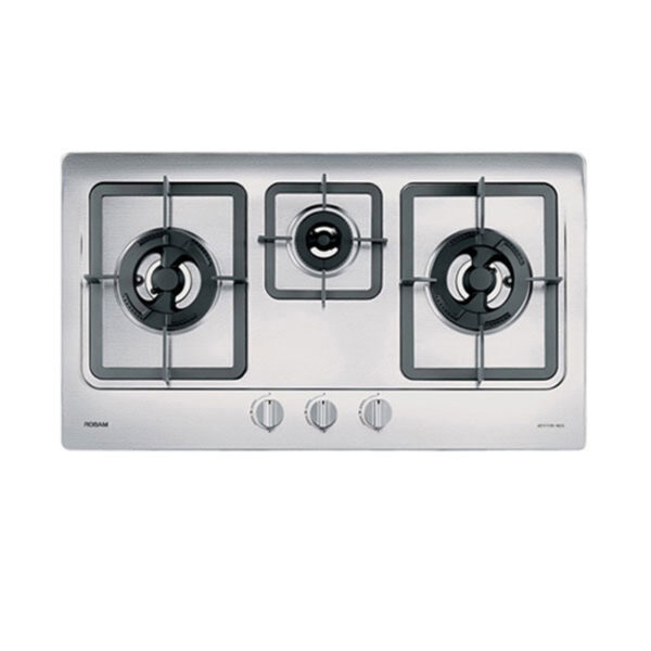 Hob-B973 ROBAM 3 BURNER GAS HOB STEEL