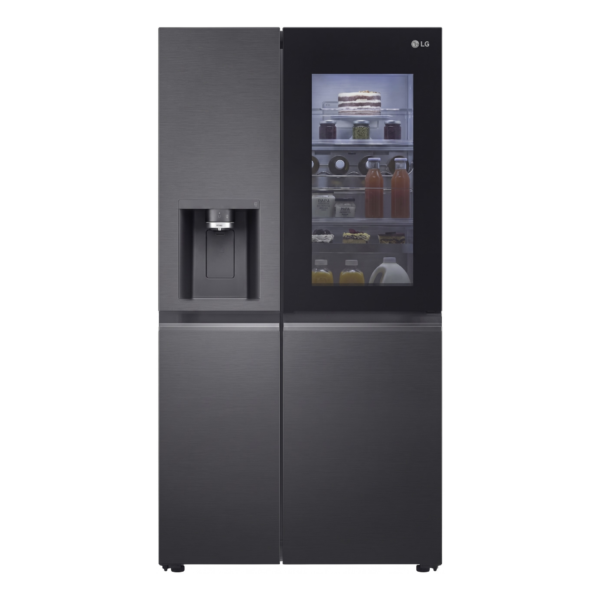 LG GR-X267CQEW InstaView Side By Side Refrigerator