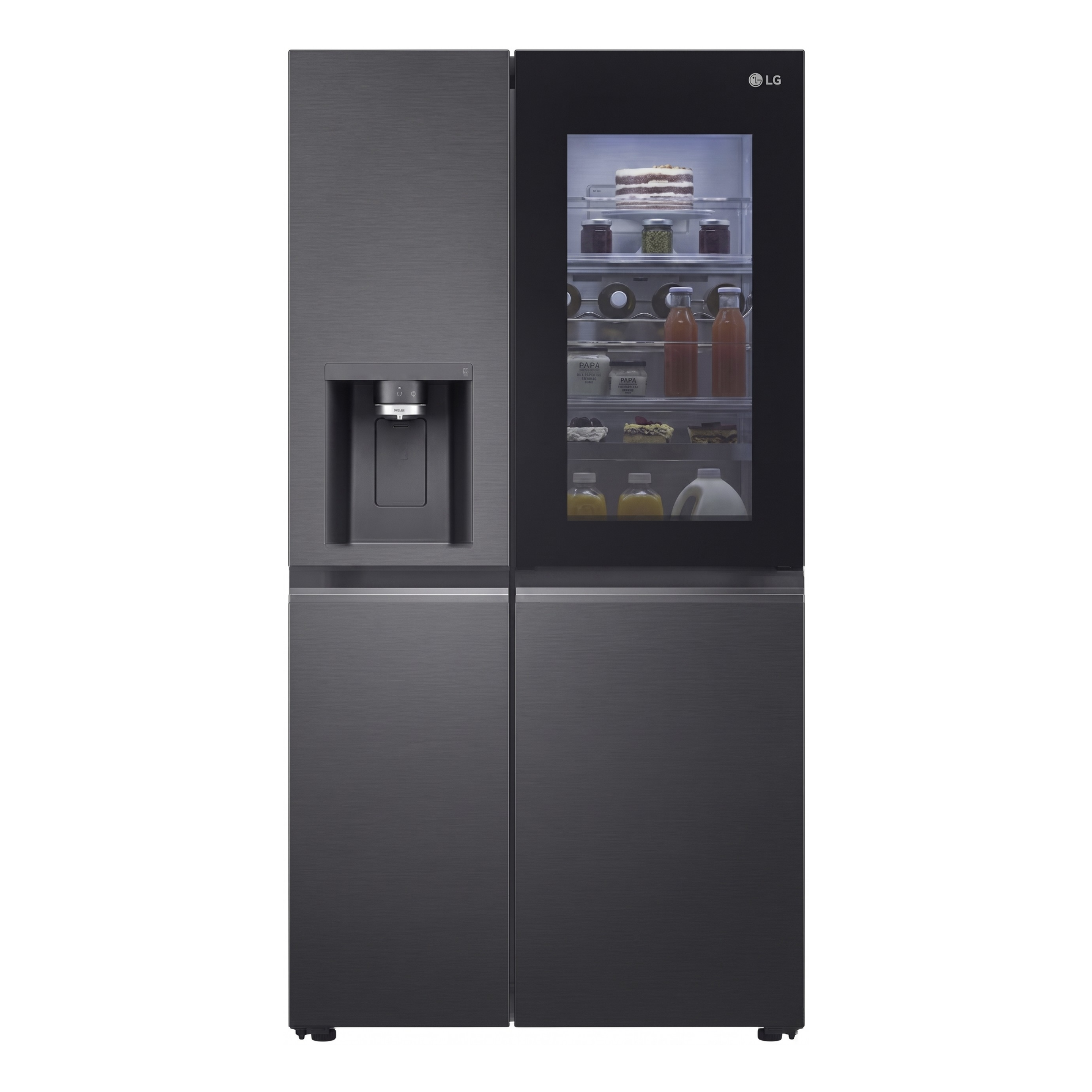 1 - 2026-06-25T023524.307 LG GR-X267CQEW InstaView Side By Side Refrigerator - Image 1