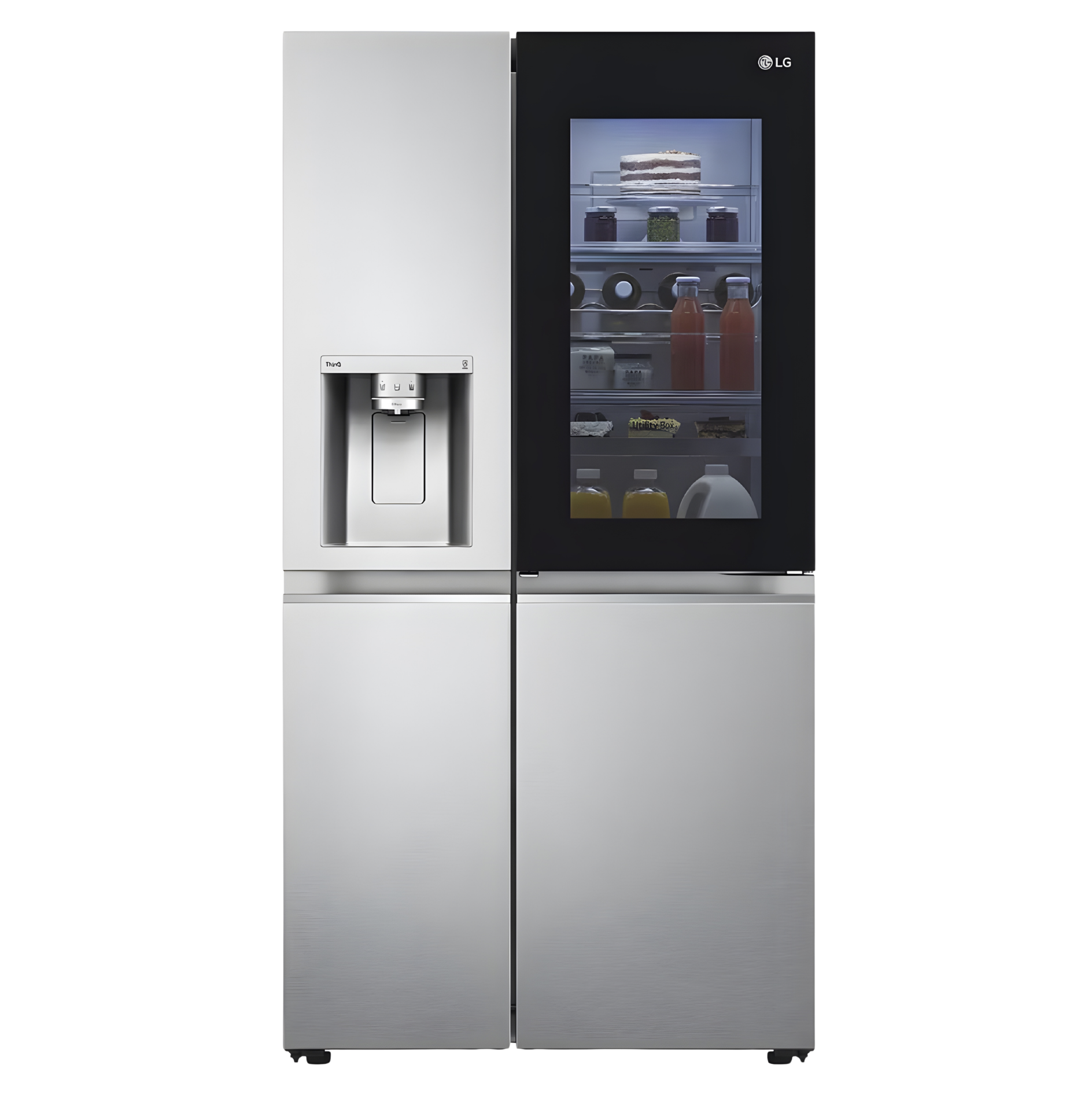 1 (40) LG GC-X257CAEV Side By Side Refrigerator - Image 1