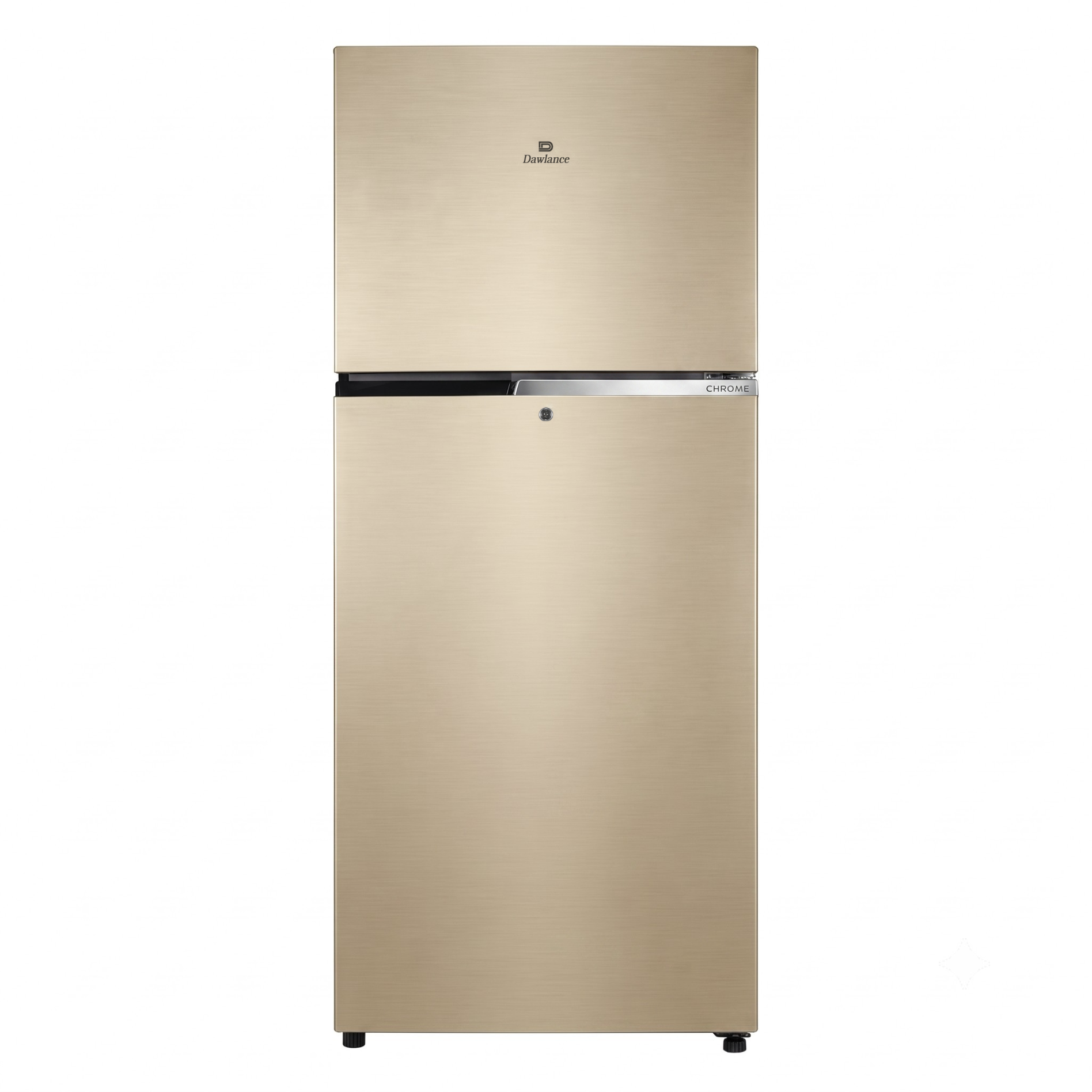 1 - 2026-08-05T065812.982 Dawlance 9140WB E-Chrome Hairline Golden Refrigerator - Image 1