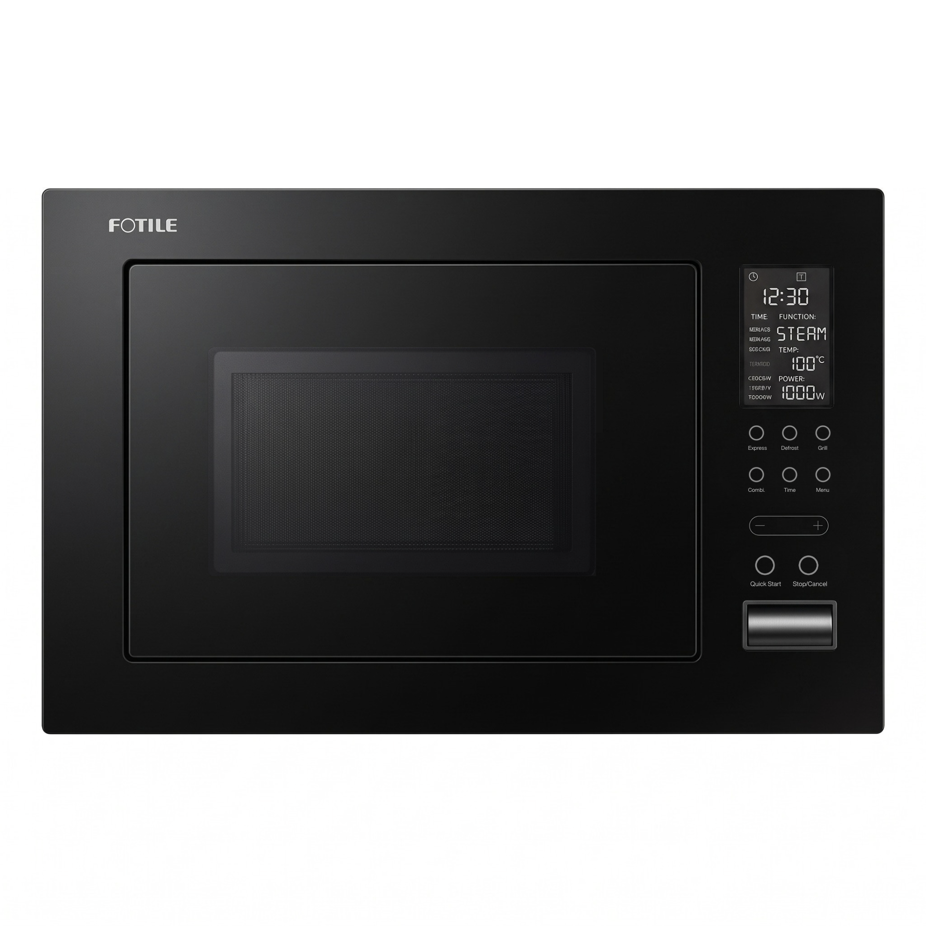 HW25800K03BG Fotile HW25800K03BG Built-in Grilling Microwave Oven Black - Image 1